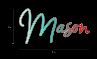 Custom Neon Sign For Christy Jimenez