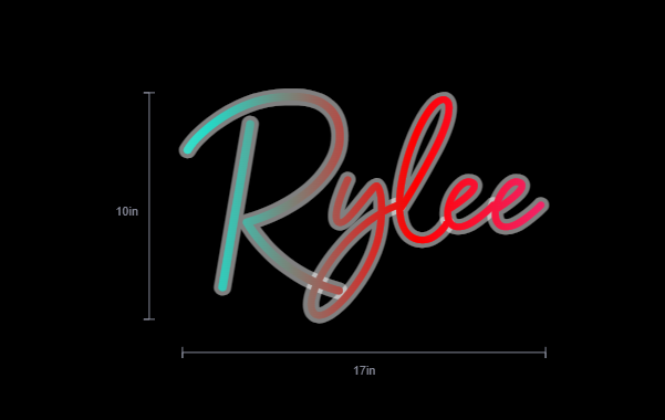 Custom Neon Sign For Kaelyn Anthony