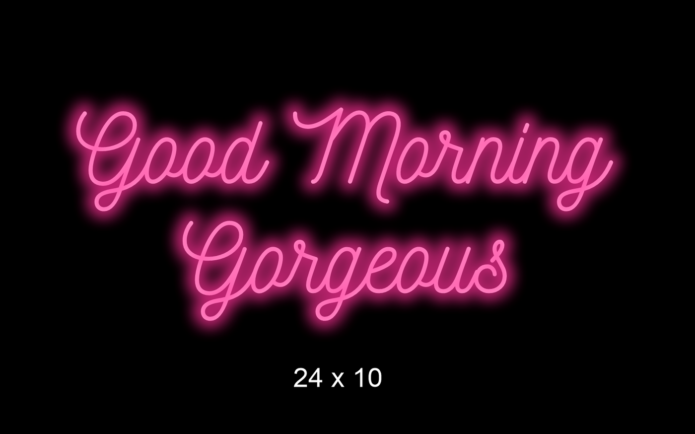 Custom Neon sign for Y. Lewis