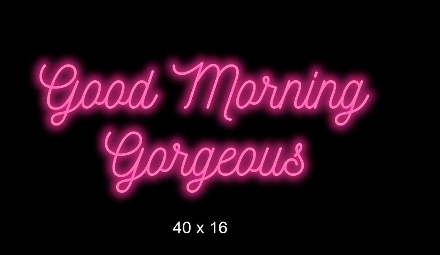 Custom Neon sign for Y. Lewis
