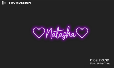 custom sign for Natasha Brock