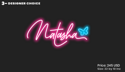 custom sign for Natasha Brock