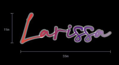 Custom Neon Sign For Brandi Kochel