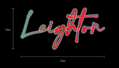 Custom Neon Sign For brenda calsing