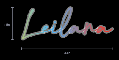 Custom Neon Sign For Jennifer
