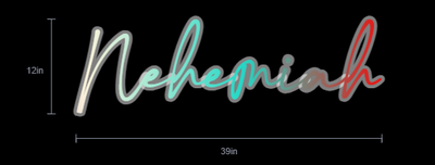 Custom Neon Sign For Jamie Bear