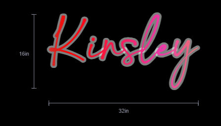 Custom Neon Sign For Samantha