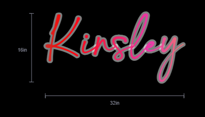 Custom Neon Sign For Samantha