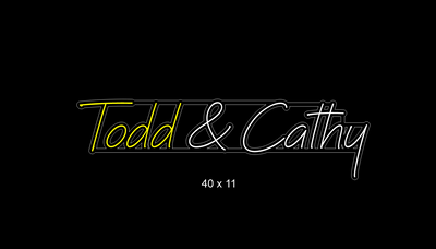 Custom Neon sign for Catherine