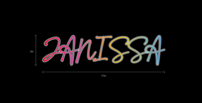Custom Neon Sign For Jean Strain