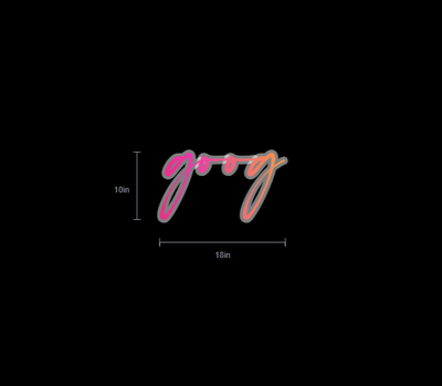 Custom Neon Sign For Faith Wilson