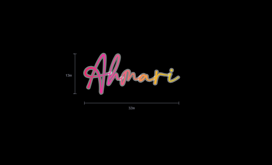 Custom Neon Sign For Catrice Bocard