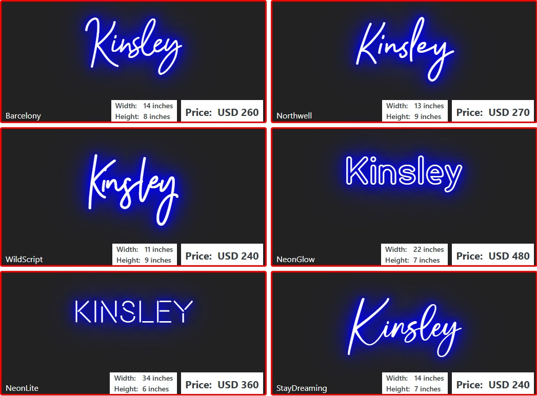 Custom Neon For Brandi Miller