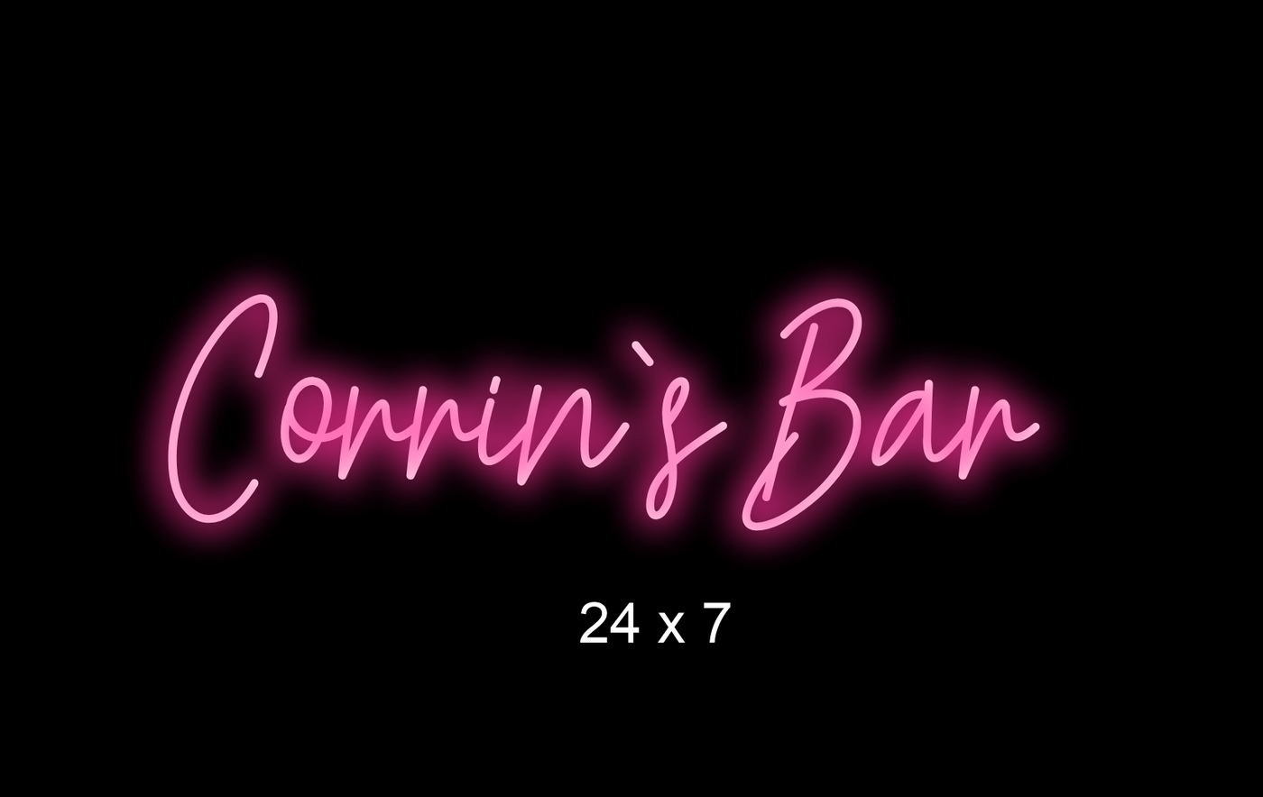 Custom Neon sign for Ginger