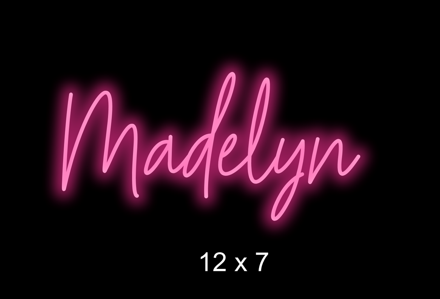 Custom Neon sign for Lara Anne