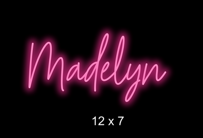 Custom Neon sign for Lara Anne