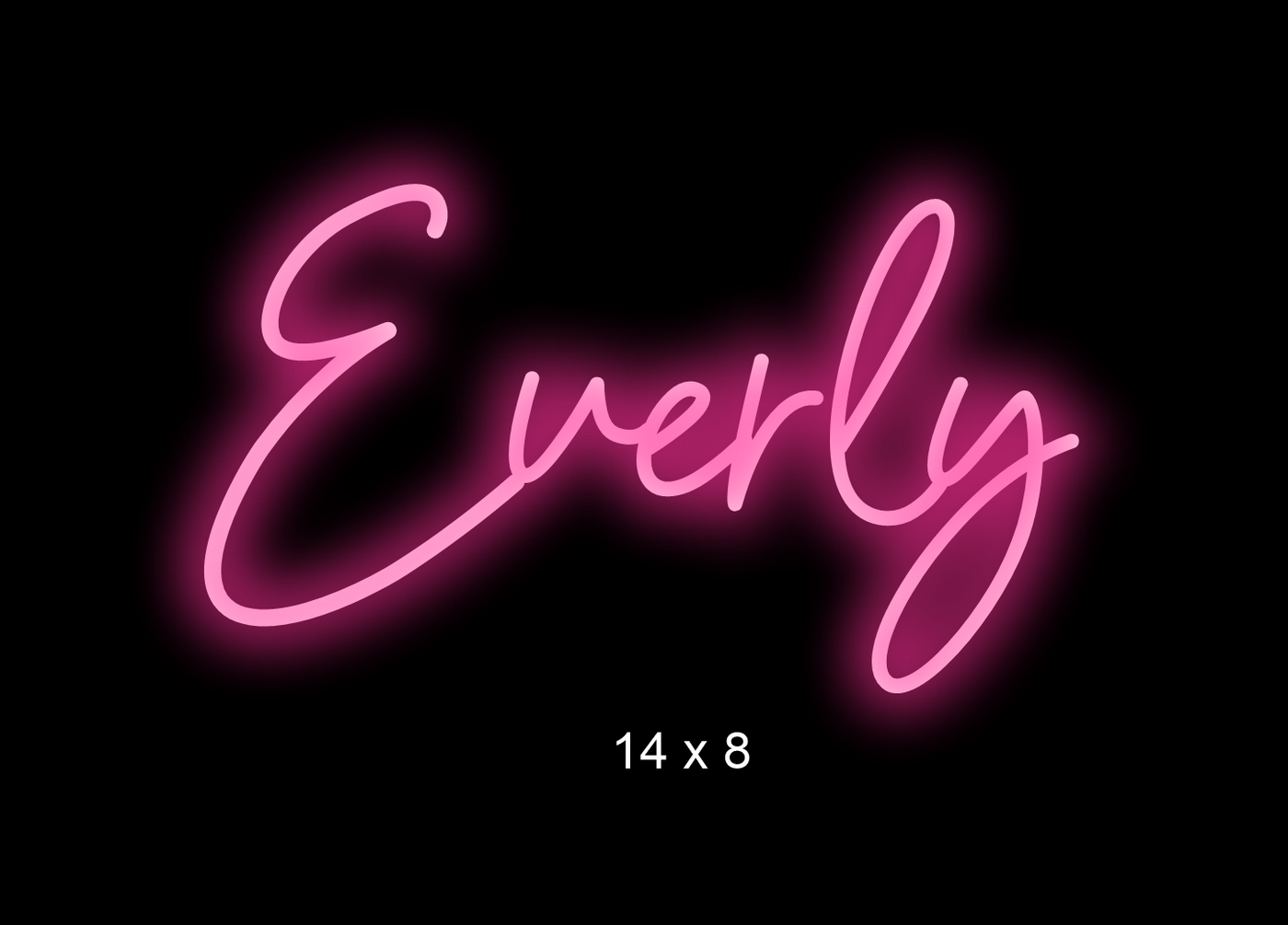 Custom Neon sign for YARUSKA CHAVEZ