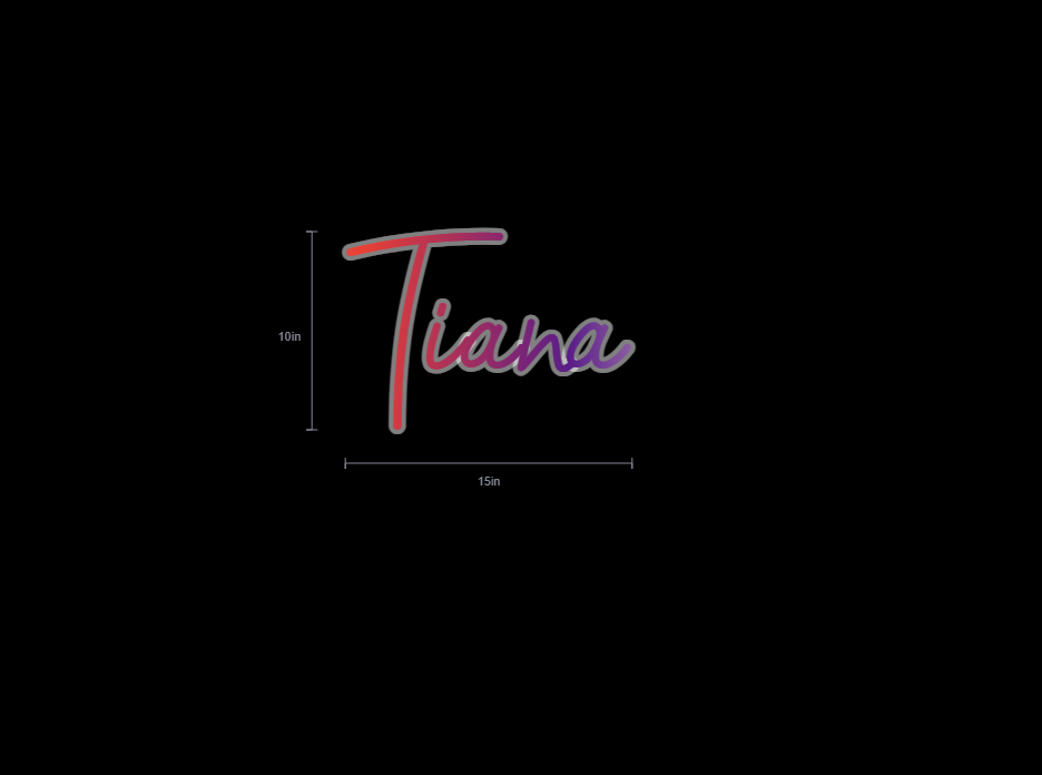 Custom Neon Sign For Chelsea French