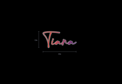 Custom Neon Sign For Chelsea French
