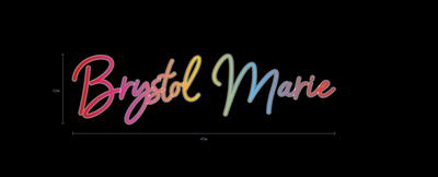 Custom Neon Sign For Brystol