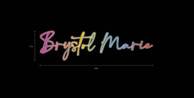 Custom Neon Sign For Brystol