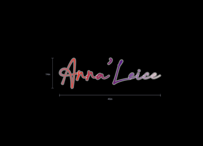 Custom Neon Sign For Miranda