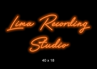 Custom Neon sign for Pauca