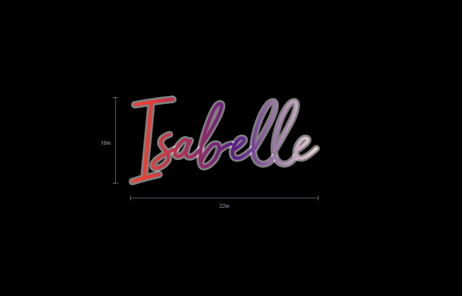 Custom Neon Sign For Laurie Fail