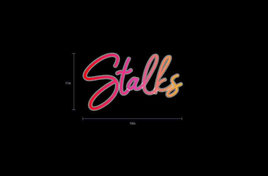 Custom Neon Sign For Jane gunsher