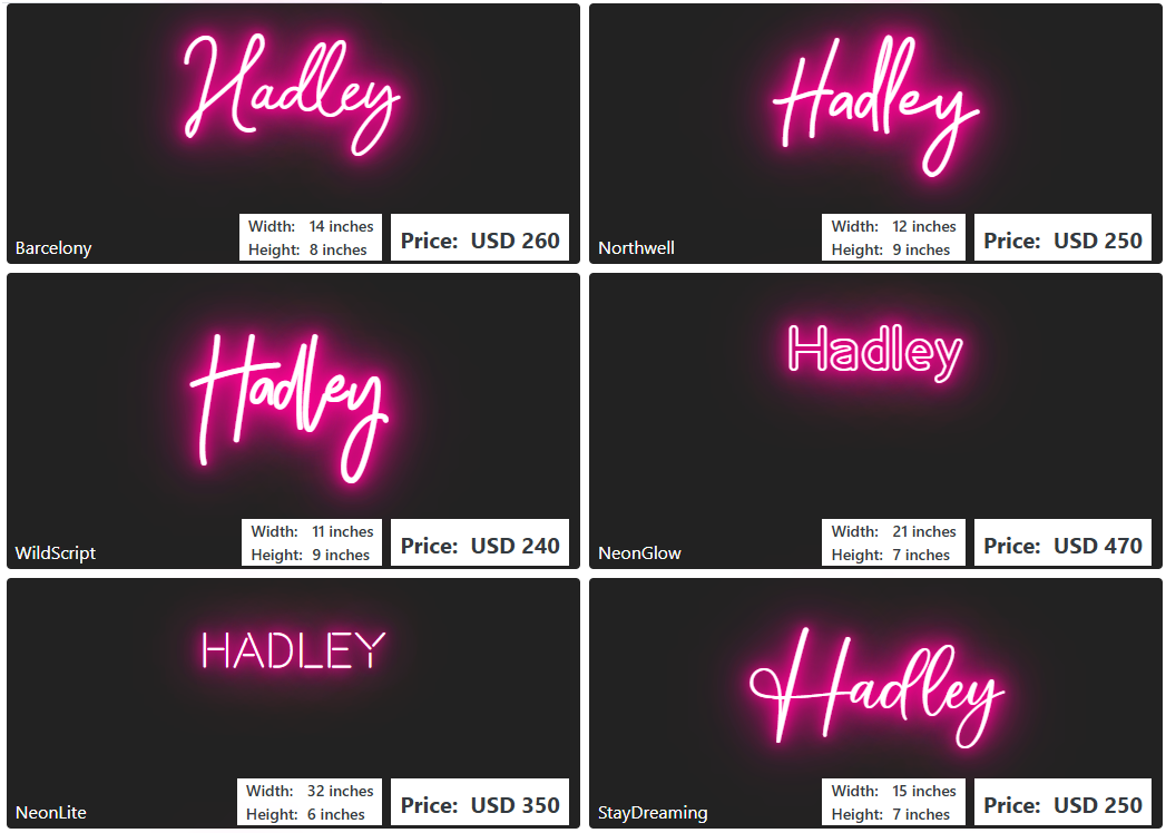 Custom Neon Sign For Mary Orr