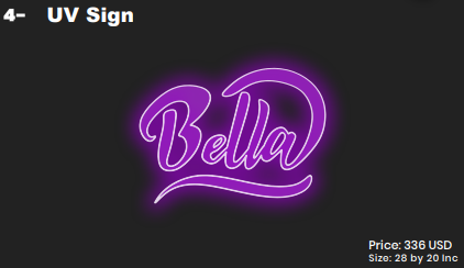 Custom Neon Sign For Amy Carmona