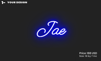 custom sign for Jaelyne Edmonds