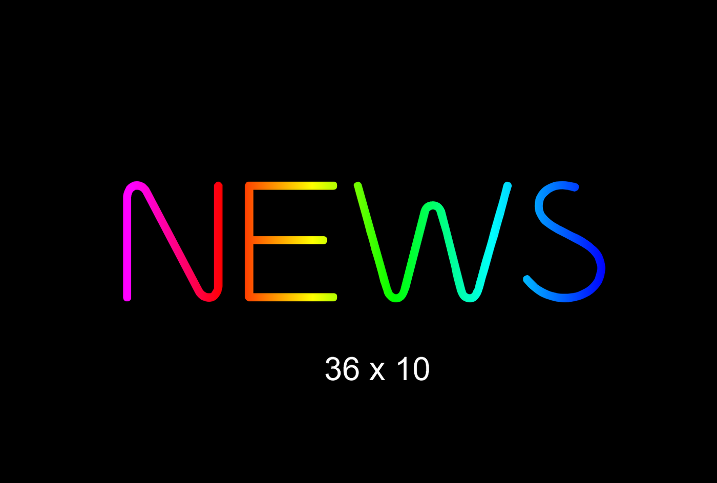 Custom Neon sign for Notty