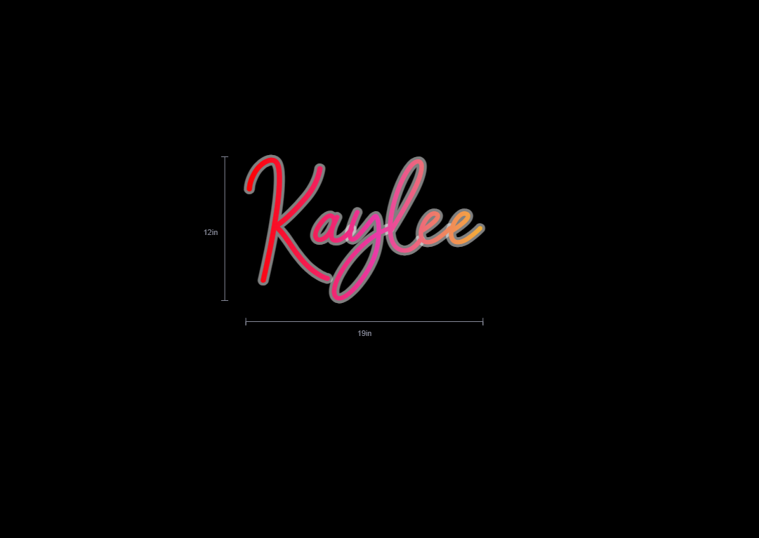 Custom Neon Sign For Jessica
