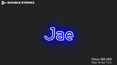 custom sign for Jaelyne Edmonds
