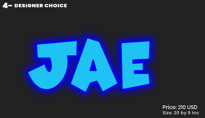 custom sign for Jaelyne Edmonds