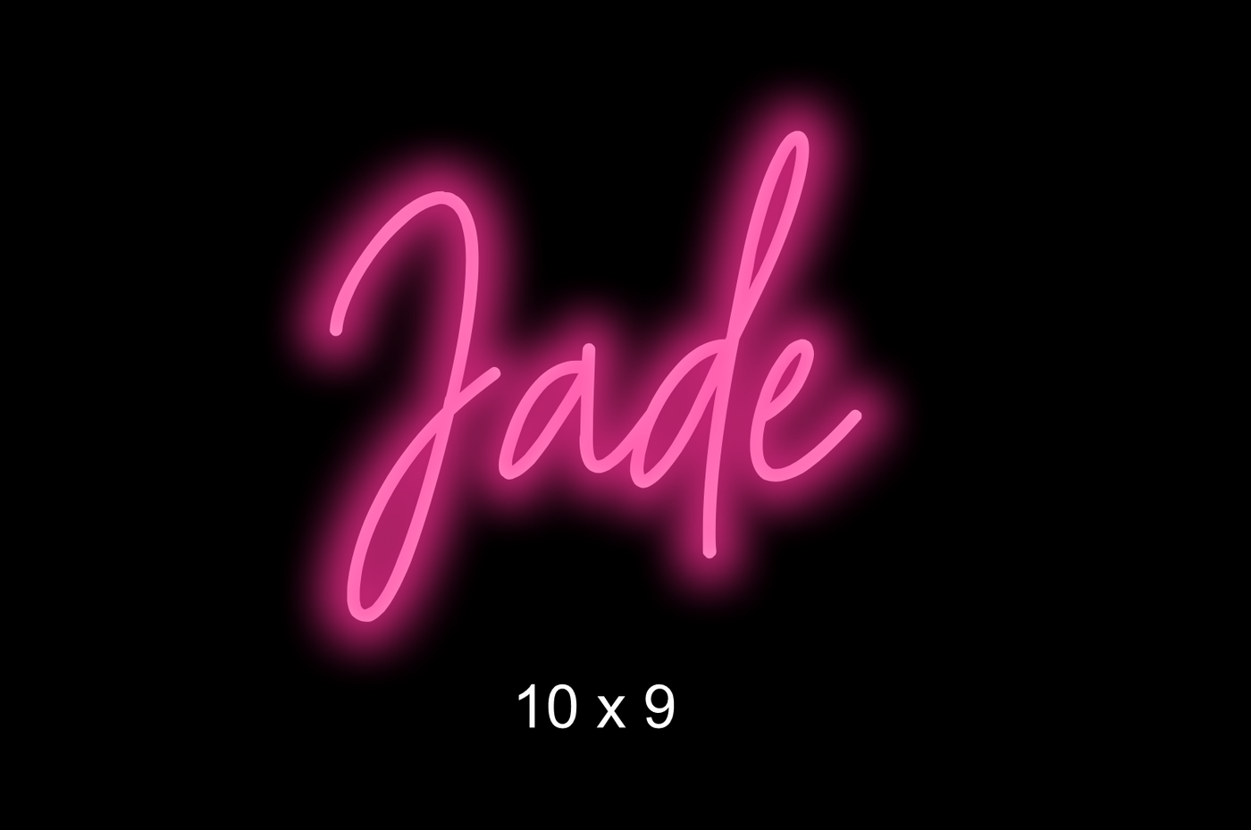 Custom Neon sign for Jade