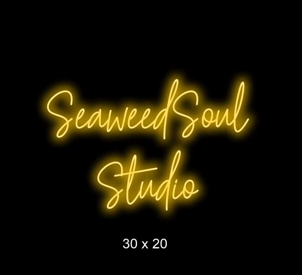 Custom Neon sign for Seaweed