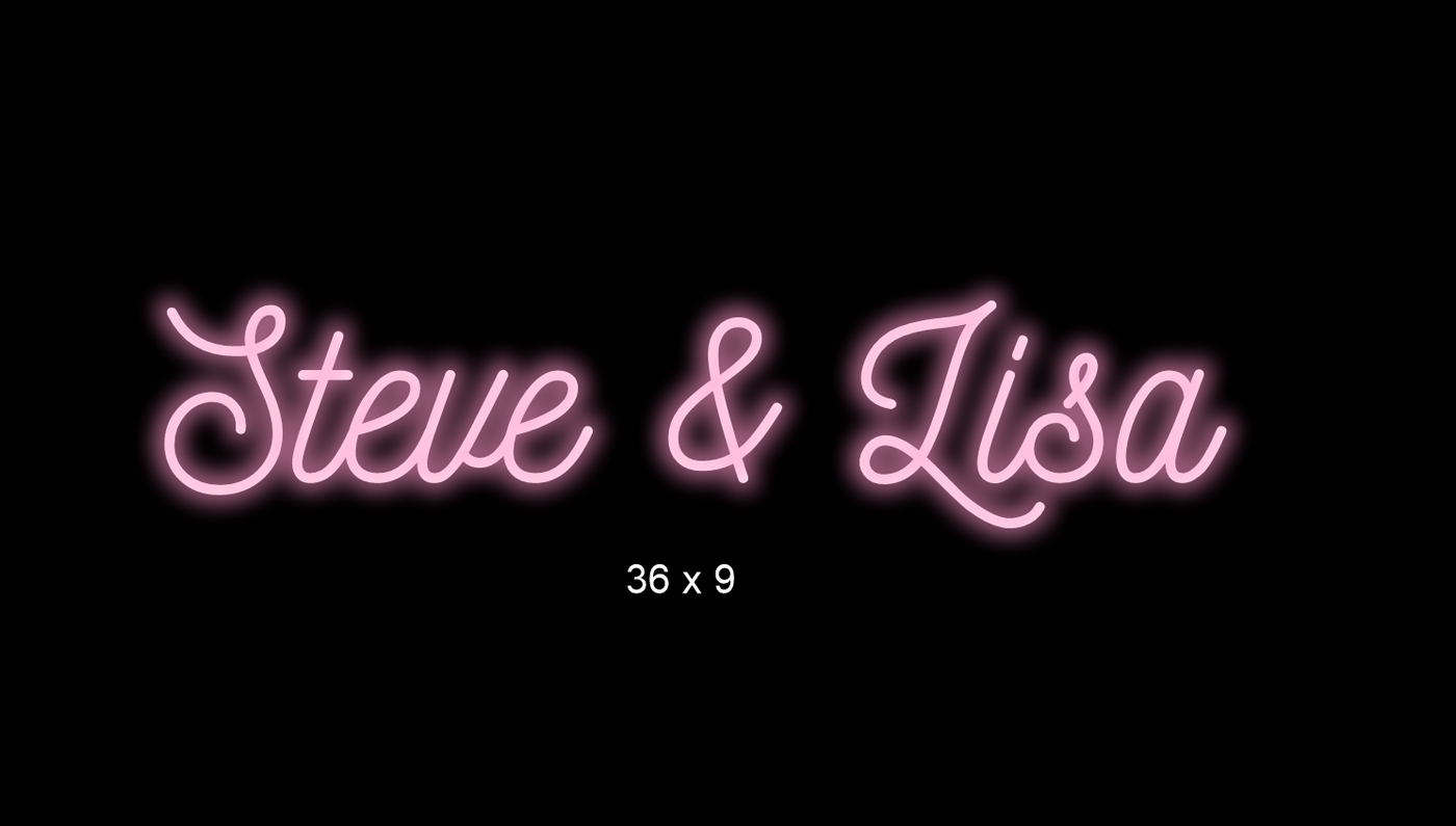 custom neon sign for Carlisa