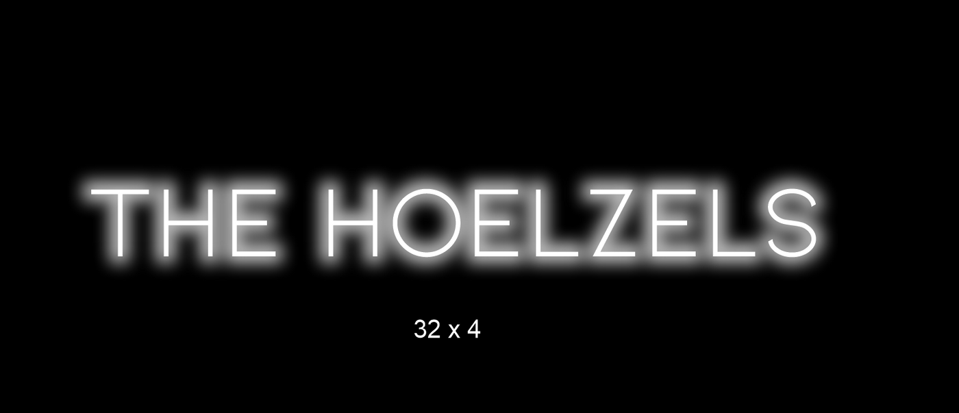Custom Neon sign for Hoelzel