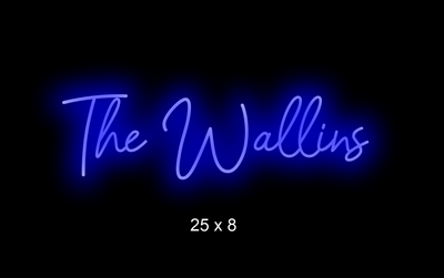 Custom Neon sign for Kayla Finger