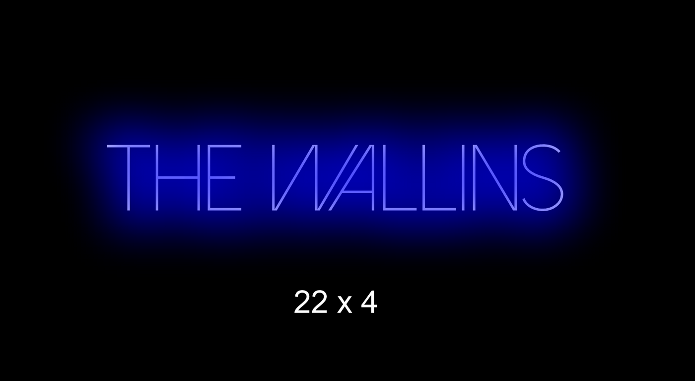 Custom Neon sign for Kayla Finger