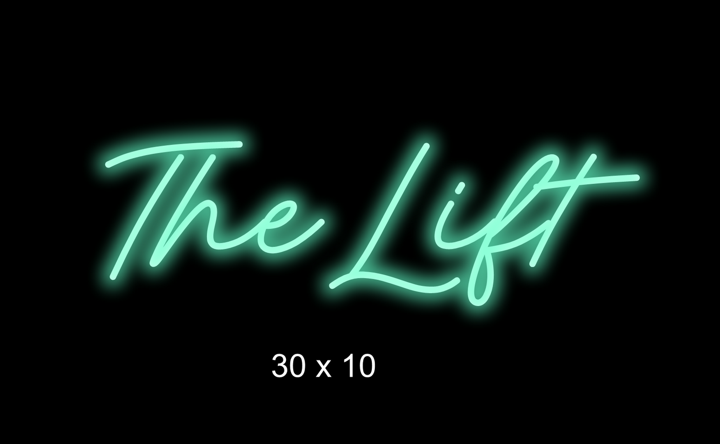 Custom Neon sign for K. Wilwerd