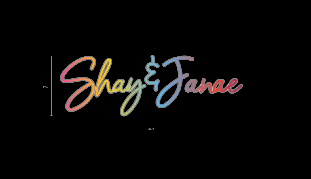 Custom Neon Sign For Jonshay Jones