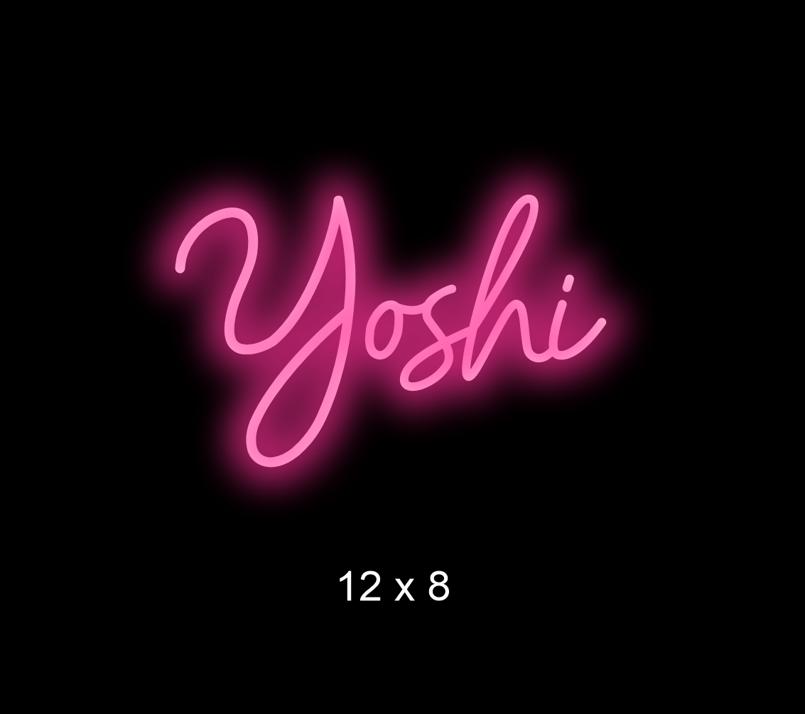 Custom Neon sign for Villalovos