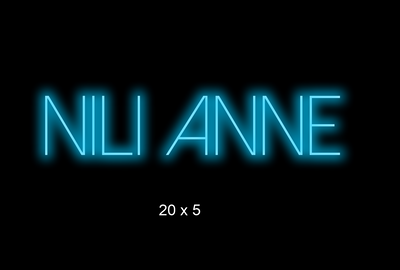 Custom Neon sign for Danielle Reiss