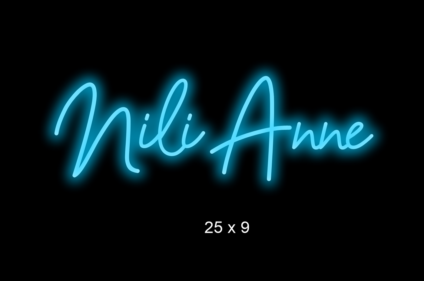 Custom Neon sign for Danielle Reiss