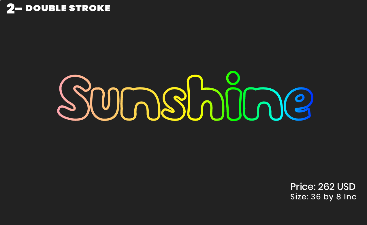 Custom sign for Sunshine Bobbi