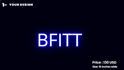 Custom Neon Sign For BFITT
