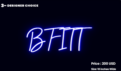 Custom Neon Sign For BFITT